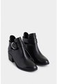 Botines Tacón Campina De Cuero Hebilla Negro Botines Tacón De Cuero Hebilla Negro 41 VÉLEZ de Vélez