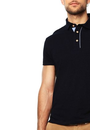 Camiseta Polo Azul Marino Vélez