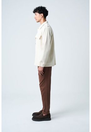 Sobrecamisa Modica Para Hombre Oversized Sobrecamisa Modica Para Hombre Oversized Crema XL VÉLEZ