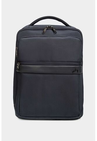 Morral Bolt De Cuero Y Lona Para Hombre Bolsillos Frontales Azul Oscuro Morral Bolt De Cuero Y Lona Para Hombre Bolsillos Frontales Azul Oscuro VÉLEZ Vélez