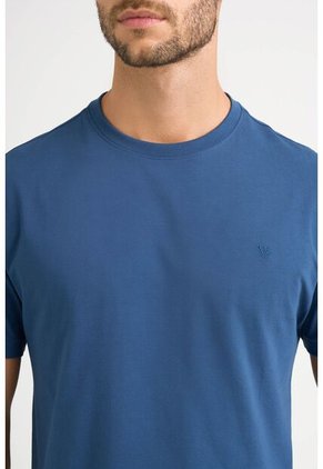 Camiseta Perú Cuello Redondo Para Hombre Basica Jersey Azul Oscuro Camiseta Perú Cuello Redondo Para Hombre Basica Jersey Azul Oscuro Vélez