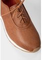 Zapatos Cordón De Cuero Para Mujer Suela Deportiva Zapatos Cordón De Cuero Para Mujer Suela Deportiva Miel 41 VÉLEZ de Vélez