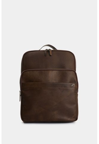 Morral Calgary De Cuero Para Hombre Silueta Slim Morral Calgary De Cuero Para Hombre Silueta Slim Cafe VÉLEZ Vélez