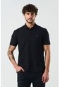 Polo Manga Corta Essential Para Hombre Textura Polo Manga Corta Essential Para Hombre Textura Negro M VÉLEZ de Vélez
