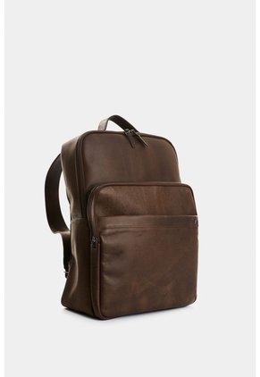Morral Calgary De Cuero Para Hombre Silueta Slim Morral Calgary De Cuero Para Hombre Silueta Slim Cafe VÉLEZ
