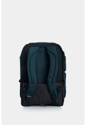 Morral De Viaje En Lona Y Cuero Para Hombre Ankara 2 Morral De Viaje En Lona Y Cuero Para Hombre Ankara 2 Azul Oscuro VÉLEZ