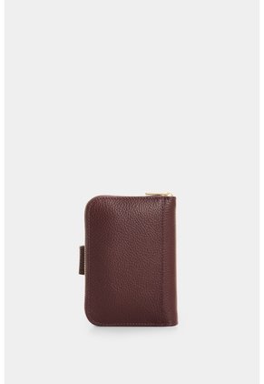 Billetera En Cuero Para Mujer Hiedra Billetera En Cuero Para Mujer Hiedra Vinotinto VÉLEZ