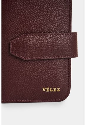 Billetera En Cuero Para Mujer Hiedra Billetera En Cuero Para Mujer Hiedra Vinotinto VÉLEZ
