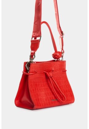 Manos Libres De Cuero Grabado Para Mujer Aromia Manos Libres De Cuero Grabado Para Mujer Aromia Rojo VÉLEZ