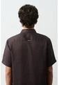 Camisa En Lino Manga Corta Siena Para Hombre Camisa En Lino Manga Corta Siena Para Hombre Cafe M VÉLEZ de Vélez