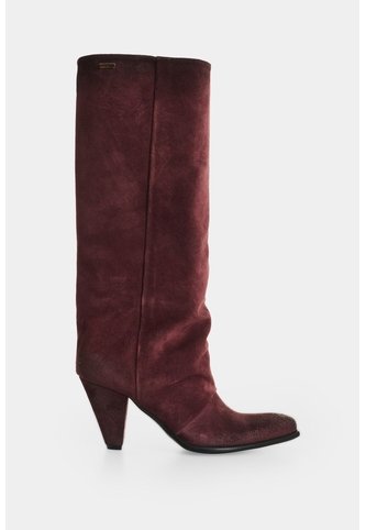 Bota Texana En Cuero Gamuzado Para Mujer Sierra Bota Texana En Cuero Gamuzado Para Mujer Sierra Vinotinto 39 VÉLEZ Vélez
