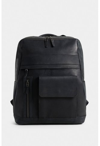 Morral Pekin De Cuero Para Hombre Estilo Clásico Morral Pekin De Cuero Para Hombre Estilo Clásico Negro VÉLEZ Vélez