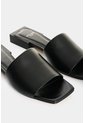 Sandalia Plana En Cuero Para Mujer Caliza Sandalia Plana En Cuero Para Mujer Caliza Negro 35 VÉLEZ de Vélez