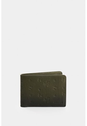 Billetera De Cuero Para Hombre Ray Billetera De Cuero Para Hombre Ray Verde Oliva VÉLEZ Vélez