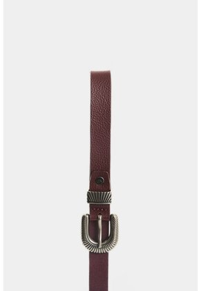 Cinturón Unifaz En Cuero Para Mujer Tierra Cinturón Unifaz En Cuero Para Mujer Tierra Vinotinto S VÉLEZ