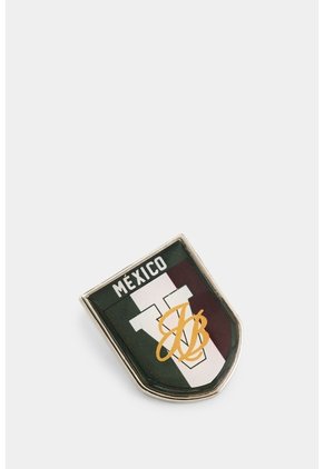 Pin Escudo Con Resina Pin Escudo Con Resina Verde Oliva VÉLEZ