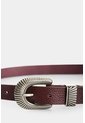 Cinturón Unifaz En Cuero Para Mujer Tierra Cinturón Unifaz En Cuero Para Mujer Tierra Vinotinto S VÉLEZ de Vélez