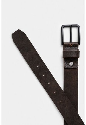 Cinturón Unifaz Shadow De Cuero Para Hombre Punta Cuadrada Cinturón Unifaz Shadow De Cuero Para Hombre Punta Cuadrada Cafe 42 VÉLEZ