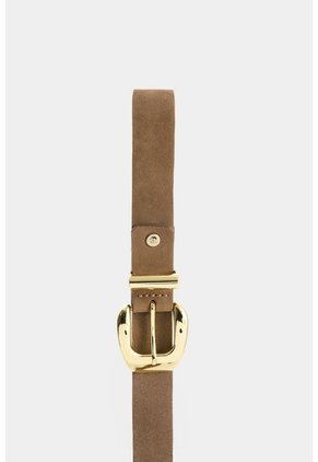 Cinturón Unifaz En Cuero Para Mujer Lumbre Cinturón Unifaz En Cuero Para Mujer Lumbre Tabaco L VÉLEZ