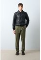 Chaqueta Aviador De Cuero Para Hombre Nila Chaqueta Aviador De Cuero Para Hombre Nila Negro XXL VÉLEZ de Vélez