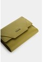 Billetera En Cuero Para Mujer Taupe Billetera En Cuero Para Mujer Taupe Verde Oliva VÉLEZ de Vélez