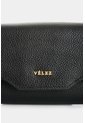 Porta Chequera En Cuero Para Mujer Damasco Porta Chequera En Cuero Para Mujer Damasco Negro VÉLEZ de Vélez