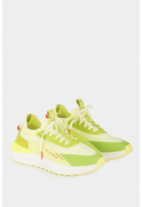 Tenis Fly Up Retro Para Mujer Deportivos Tenis Fly Up Retro Para Mujer Deportivos Verde Limon 34 Vélez