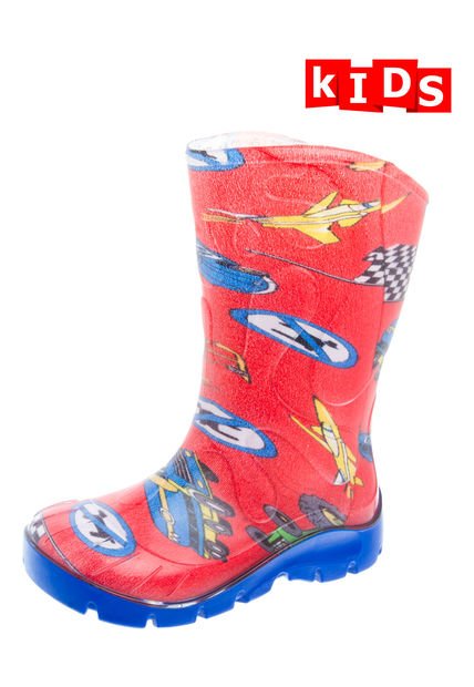Bota Venus Niños Rojo-Azul Oscuro - Compra Ahora | Dafiti Colombia