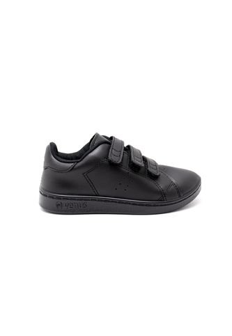 Tenis Escolares Unisex Venus Negro/Negro – Estilo Y Comodidad Para El Colegio Venus