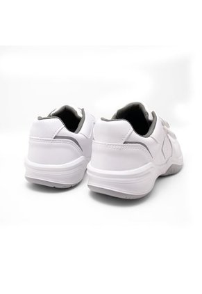 Tenis Escolares Unisex Venus Blanco/Gris – Comodidad Y Durabilidad Para El Colegio