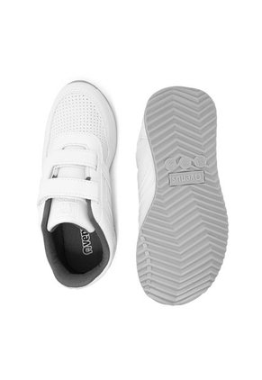 Tenis Escolares Unisex Venus Blanco/Gris - Comodidad Y Durabilidad Para El Colegio