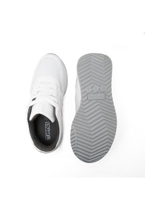 Tenis Escolares Unisex Venus Blanco/Gris – Estilo Y Comodidad Para El Colegio