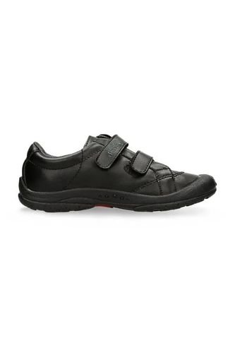 Zapatillas Escolar Infantil Para Niños Verlon Negro Juanito Velcro V Verlon