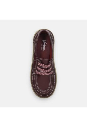 Zapato Escolar Para Niño Verlon Negro Stitch Down