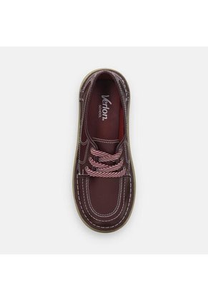 Zapato Escolar Para Niño Verlon Negro Stitch Down