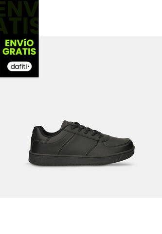Tenis Escolares Para Niño Verlon Negro William V Gymnastics Verlon