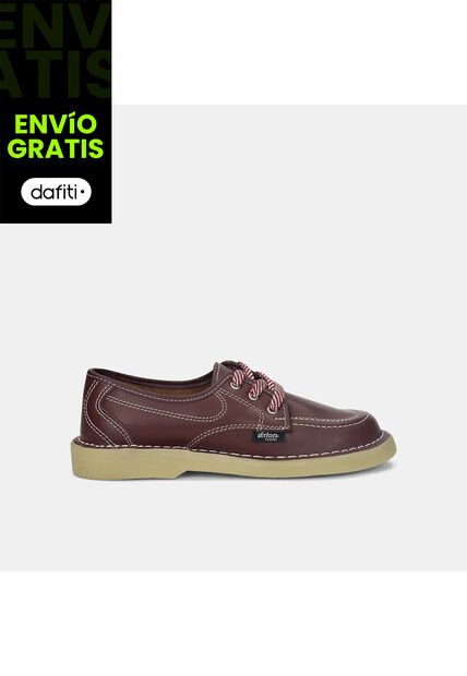 Zapato Escolar Para Niño Verlon Negro Stitch Down