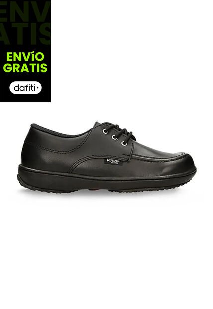 Zapatillas Escolares Para Niños Verlon Negro Diana Gold