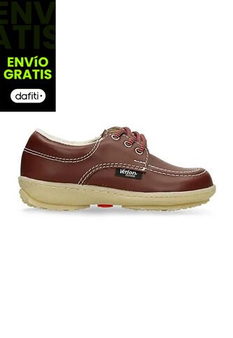 Zapatillas Escolares Para Niños Verlon Rojo Diana Gold Verlon