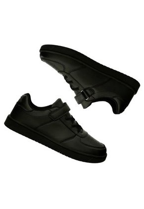 Tenis Escolar Infantil Para Niños  Verlon Negro Willy