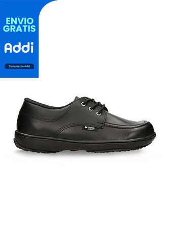 Zapatillas Escolares Para Niños Verlon Negro Diana Gold Verlon