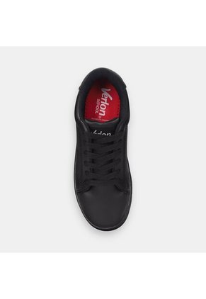 Tenis Escolares Junior Para Niña Verlon Negro