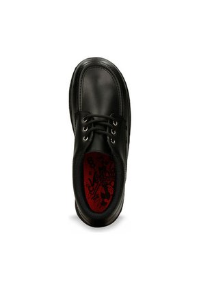 Zapatillas Escolares Negro Verlon Diana Gold (Talla 26 - 32)