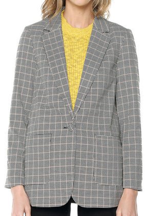 Blazer Blanco-Negro-Café Vero Moda