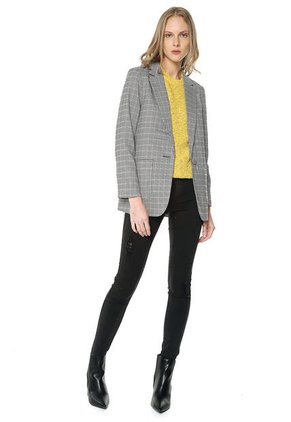 Blazer Blanco-Negro-Café Vero Moda