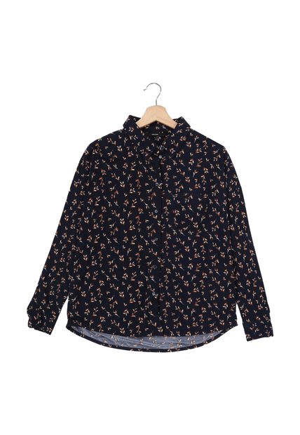 Camisa Azul oscuro-Multicolor Vero Moda