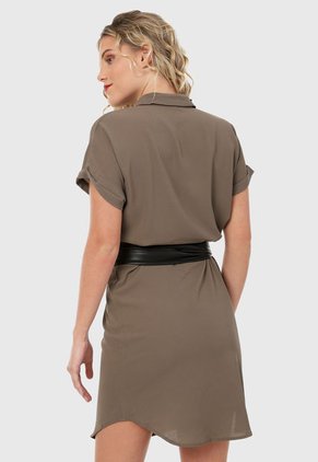 Vestido Verde Oliva Vero Moda