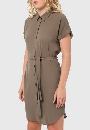 Vestido Verde Oliva Vero Moda
