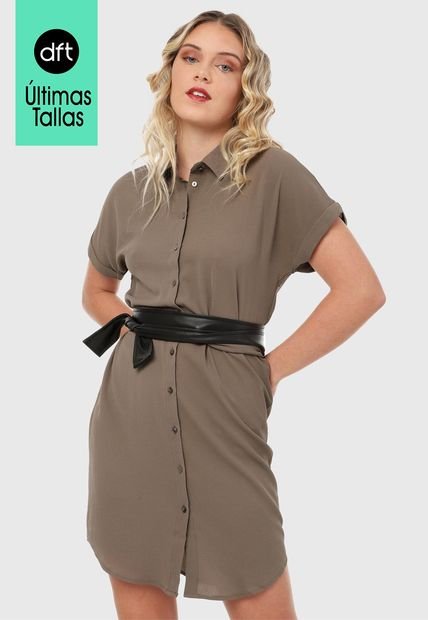 Vestido Verde Oliva Vero Moda