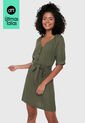 Vestido Verde Oliva Vero Moda de Vero Moda